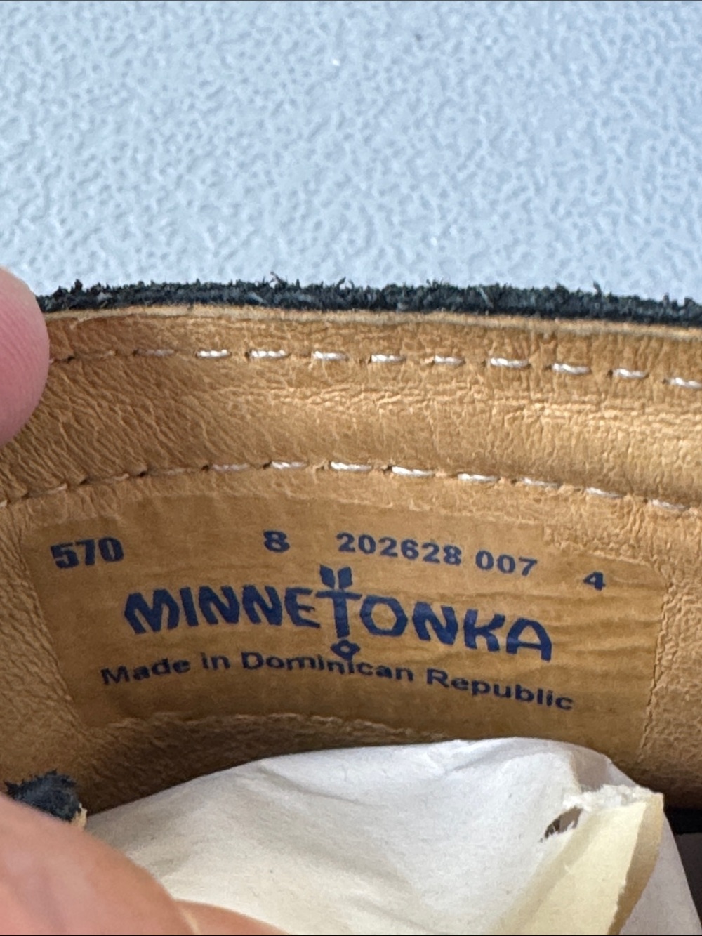 Minnetonka El Paso Ankle Boot Moccasin. Size 8. - Picture 10 of 12